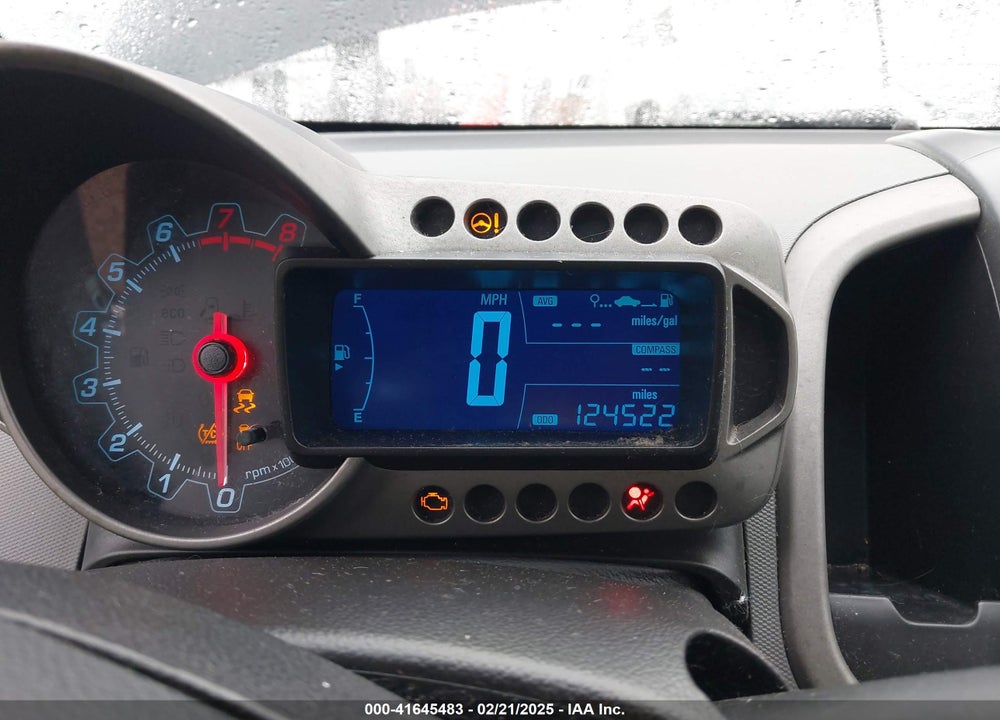 2014 CHEVROLET SONIC VIN: 1G1JC6SH2E4163629