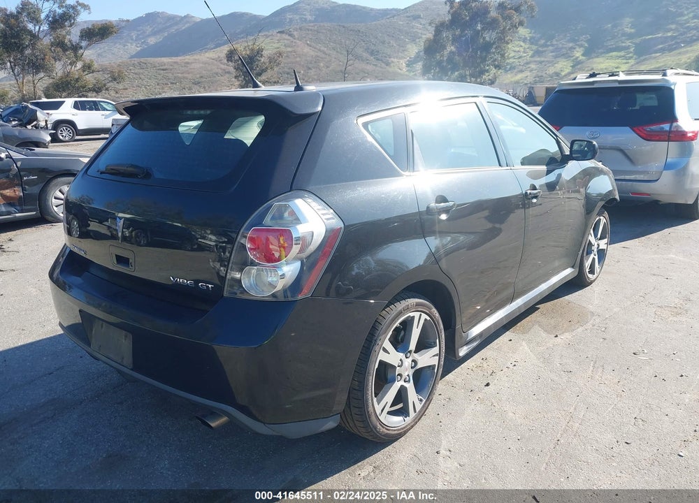 2009 PONTIAC VIBE GT VIN: 5Y2SR67049Z439556