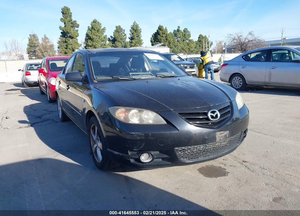 2005 MAZDA 3 S VIN: JM1BK323751254849