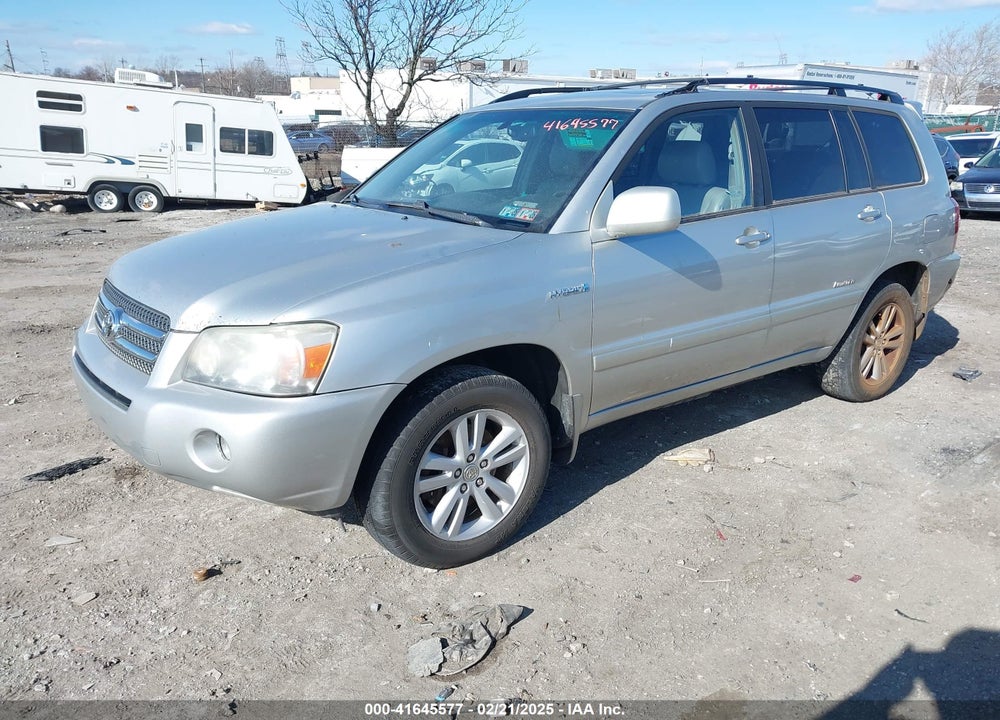 2007 TOYOTA HIGHLANDER HYBRID LIMITED V6 VIN: JTEEW21A570046792