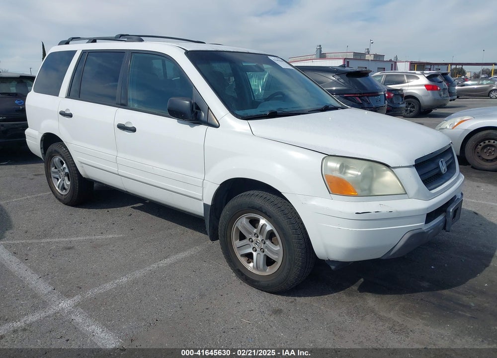 2005 HONDA PILOT EX VIN: 2HKYF18425H539101