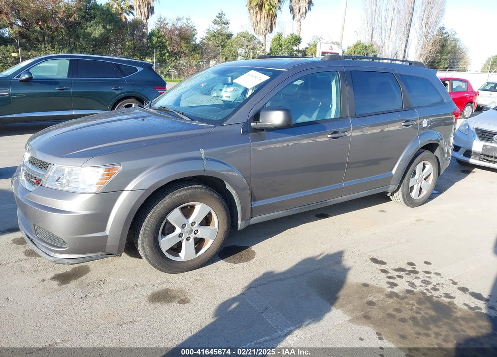 2013 DODGE JOURNEY VIN: 3C4PDCAB1DT612673