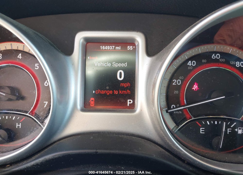 2013 DODGE JOURNEY VIN: 3C4PDCAB1DT612673