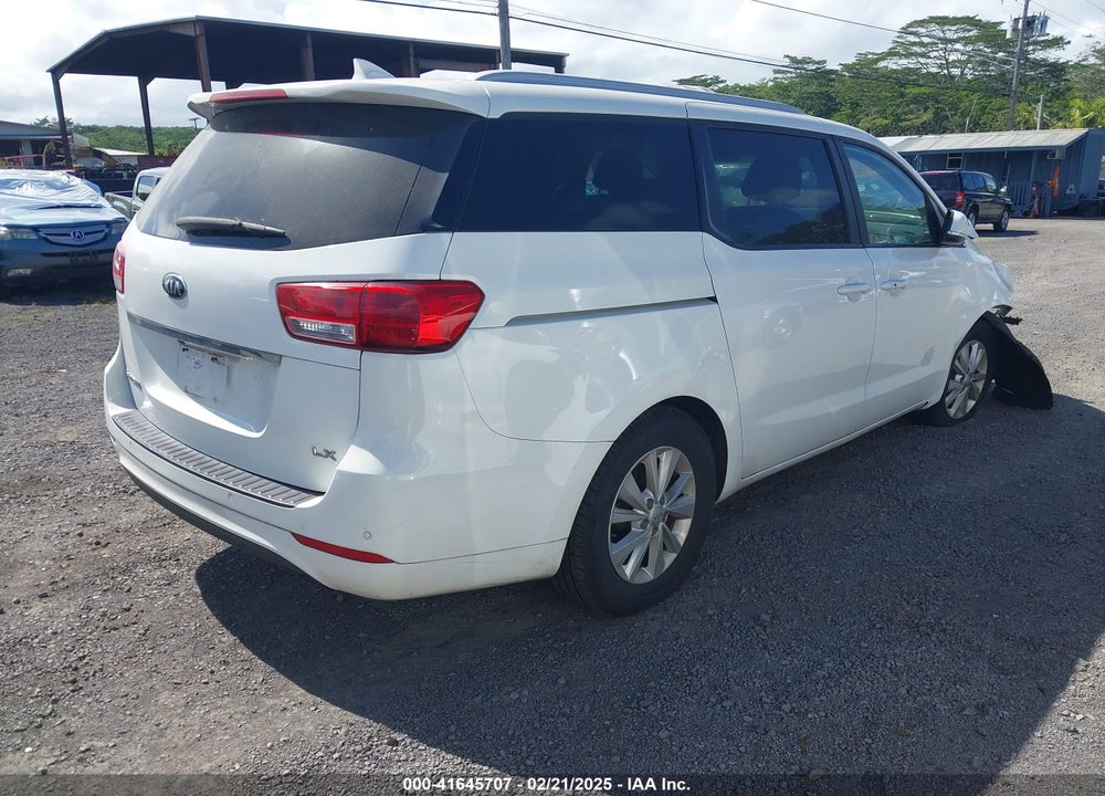 2018 KIA SEDONA LX VIN: KNDMB5C16J6367710