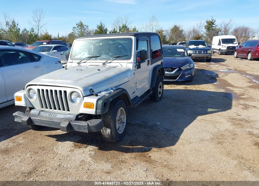 2004 JEEP WRANGLER SPORT RHD VIN: 1J4F449SX4P780560