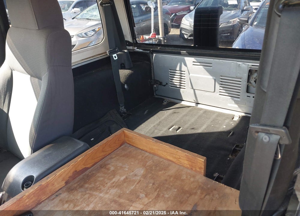 2004 JEEP WRANGLER SPORT RHD VIN: 1J4F449SX4P780560