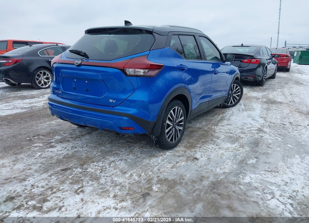 2022 NISSAN KICKS SV XTRONIC CVT VIN: 3N1CP5CV1NL487008