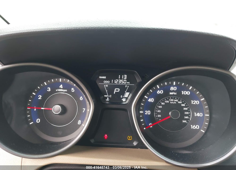 2013 HYUNDAI ELANTRA VIN: 5NPDH4AE7DH185314
