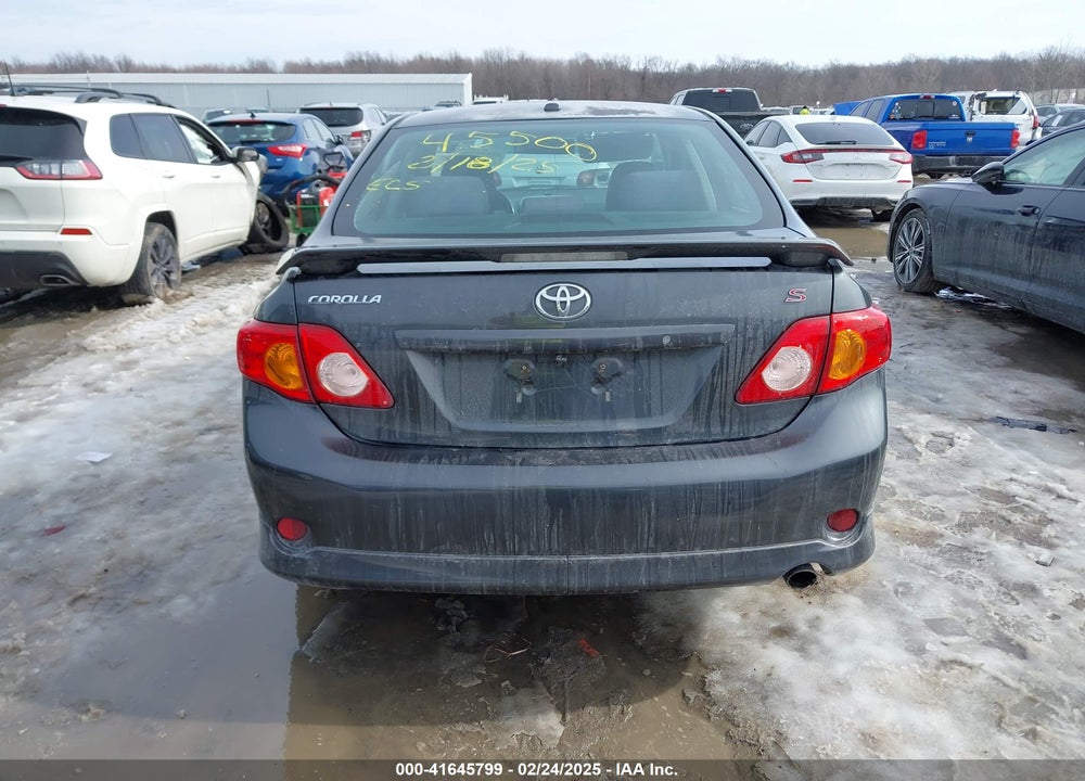 2009 TOYOTA COROLLA VIN: 1NXBU40E89Z069231