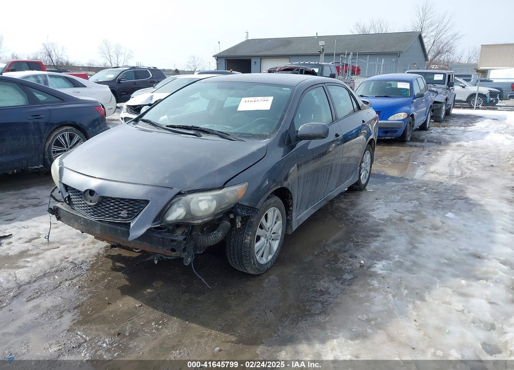 2009 TOYOTA COROLLA VIN: 1NXBU40E89Z069231