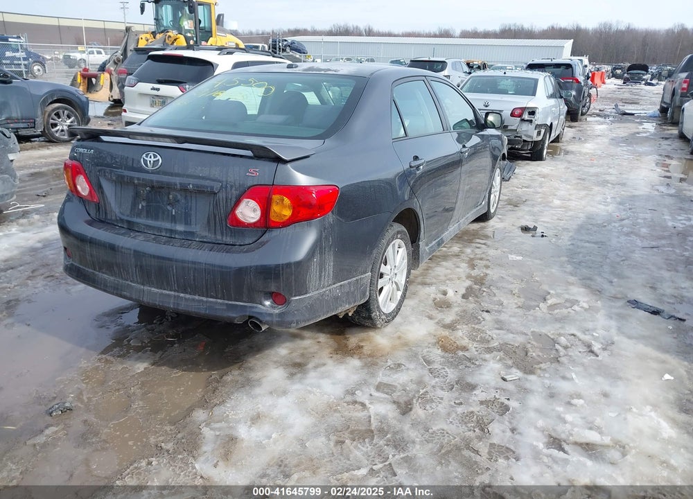 2009 TOYOTA COROLLA VIN: 1NXBU40E89Z069231