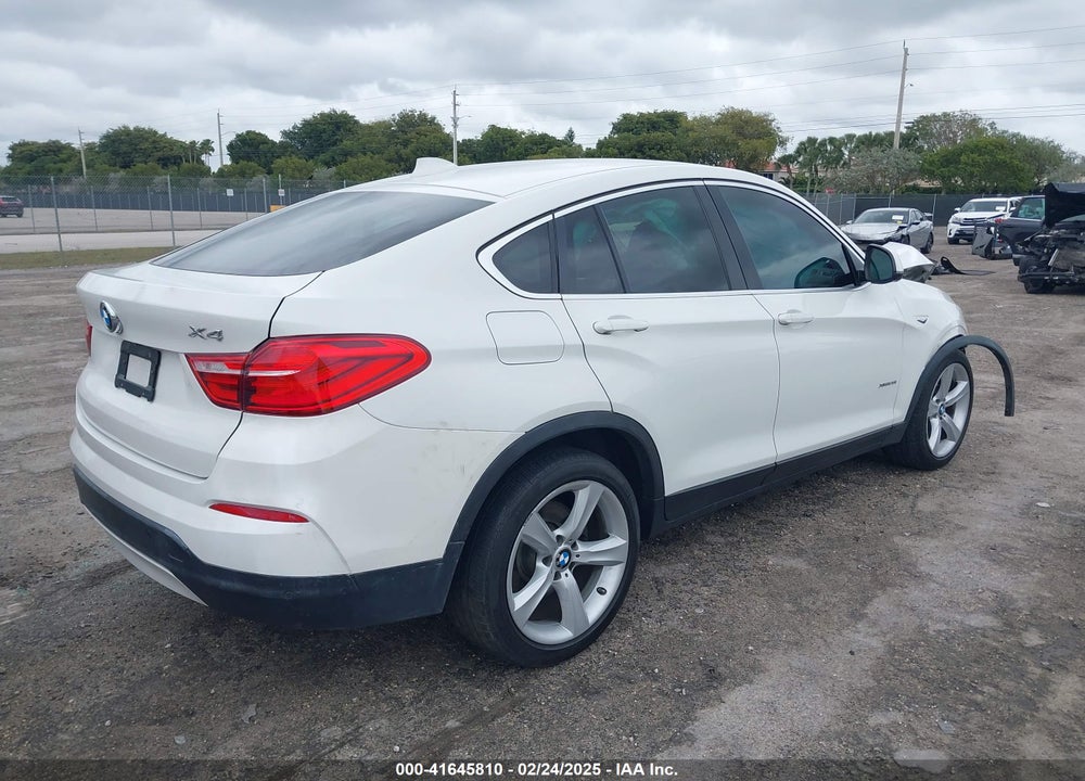 2015 BMW X4 VIN: 5UXXW3C55F0M87113