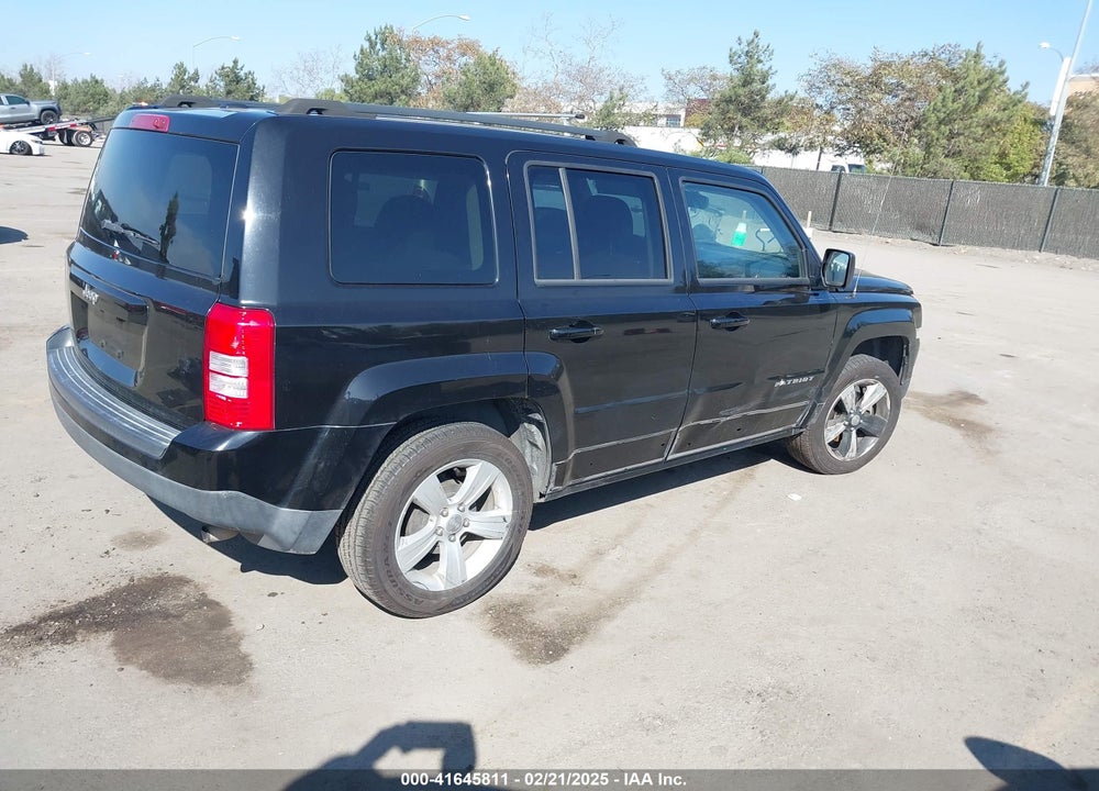 2017 JEEP PATRIOT SPORT FWD VIN: 1C4NJPBB4HD120589