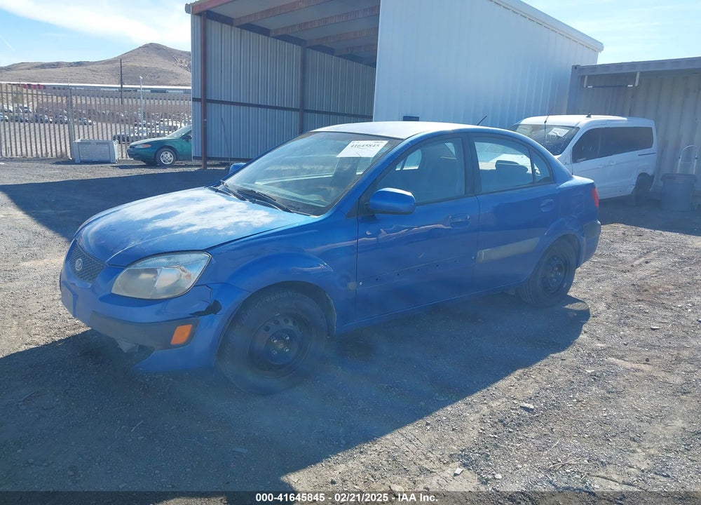 2006 KIA RIO LX VIN: KNADE123666156255