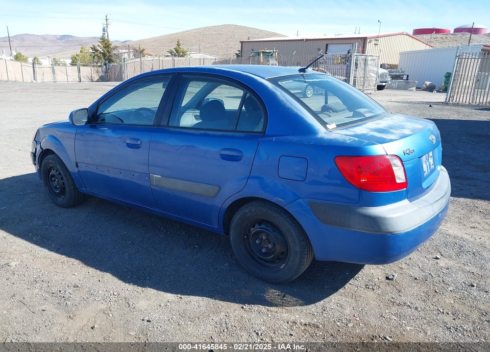 2006 KIA RIO LX VIN: KNADE123666156255