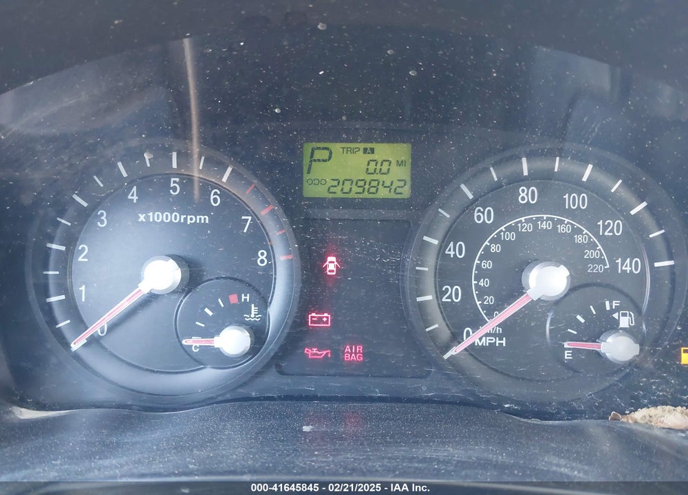 2006 KIA RIO LX VIN: KNADE123666156255