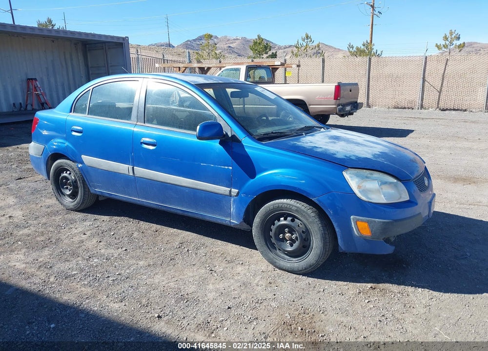 2006 KIA RIO LX VIN: KNADE123666156255