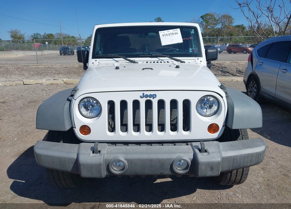 2012 JEEP WRANGLER SPORT VIN: 1C4GJWAG7CL178758