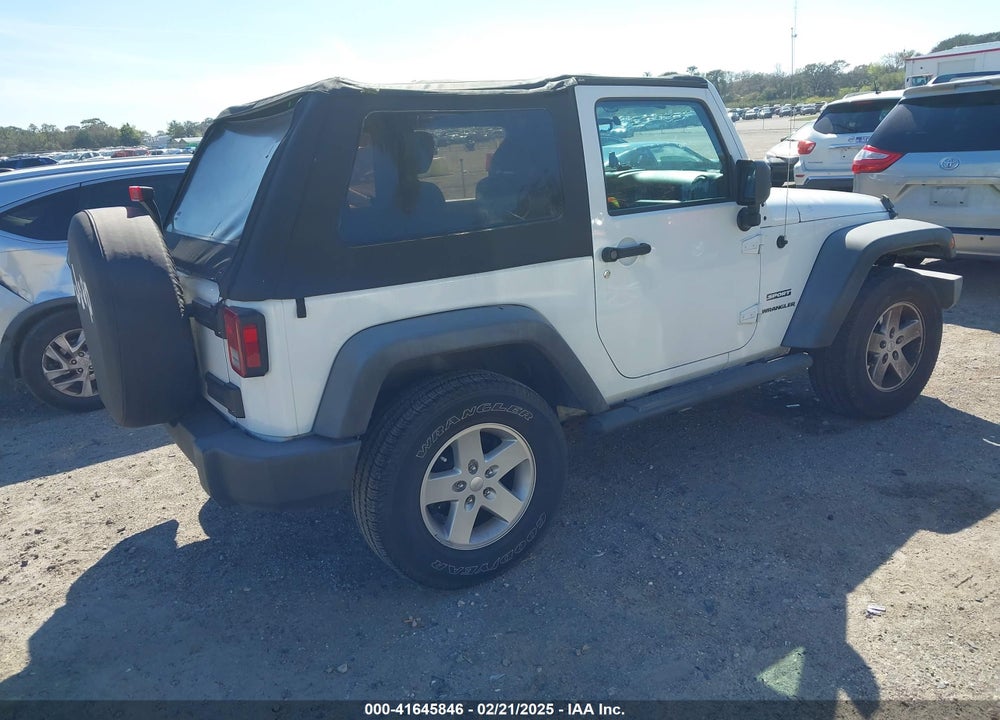 2012 JEEP WRANGLER SPORT VIN: 1C4GJWAG7CL178758