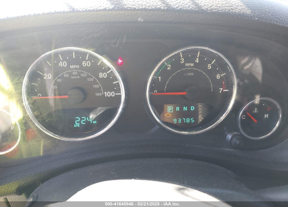 2012 JEEP WRANGLER SPORT VIN: 1C4GJWAG7CL178758