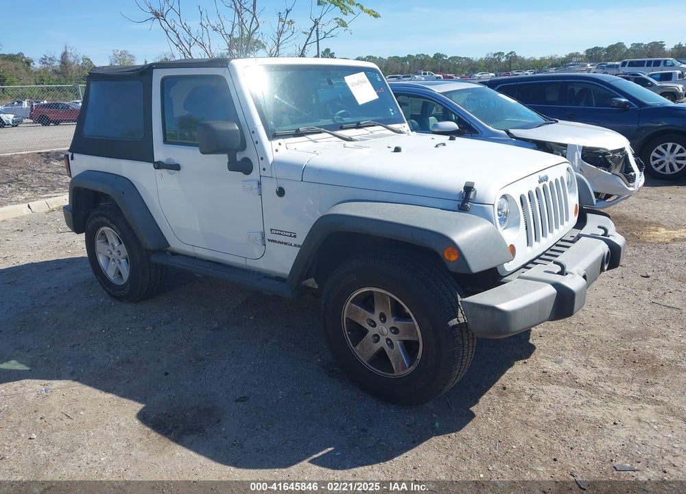 2012 JEEP WRANGLER SPORT VIN: 1C4GJWAG7CL178758
