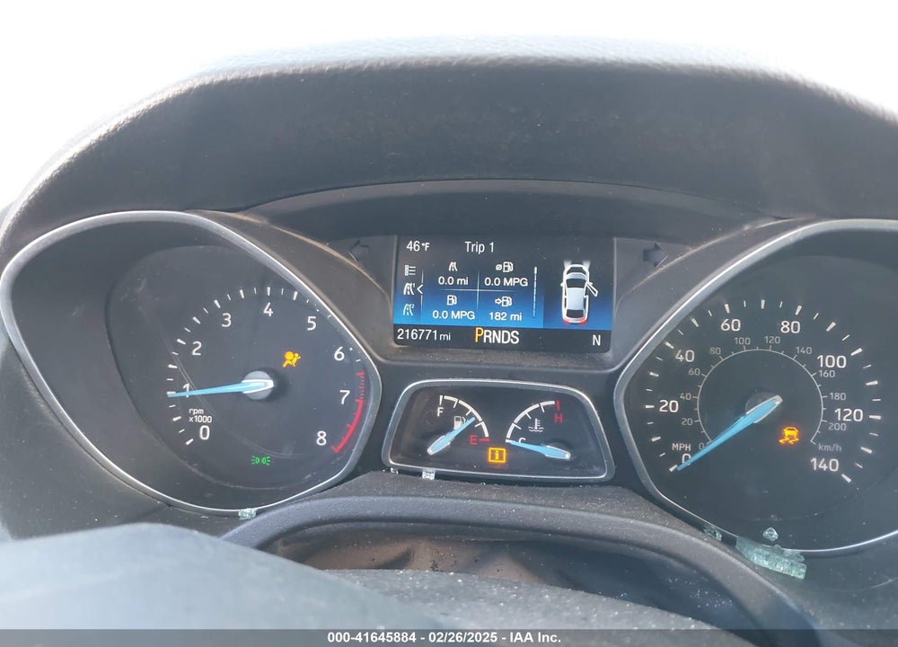 2017 FORD FOCUS VIN: 1FADP3N28HL268240