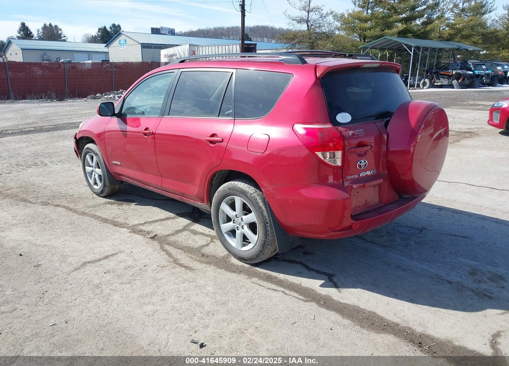 2007 TOYOTA RAV4 LIMITED VIN: JTMBD31V376028245