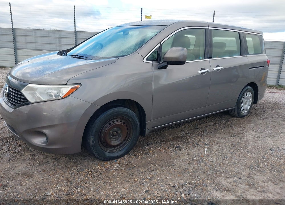 2015 NISSAN QUEST S VIN: JN8AE2KP8F9134436