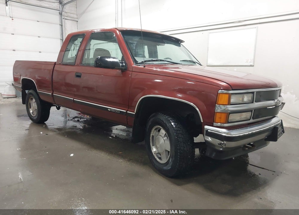 1998 CHEVROLET K1500 FLEETSIDE VIN: 1GCEK19M3WE128563