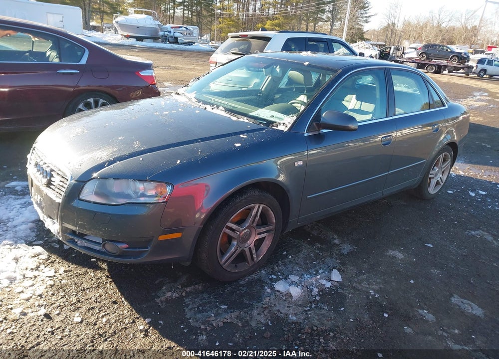 2007 AUDI A4 VIN: WAUDF78E57A094502