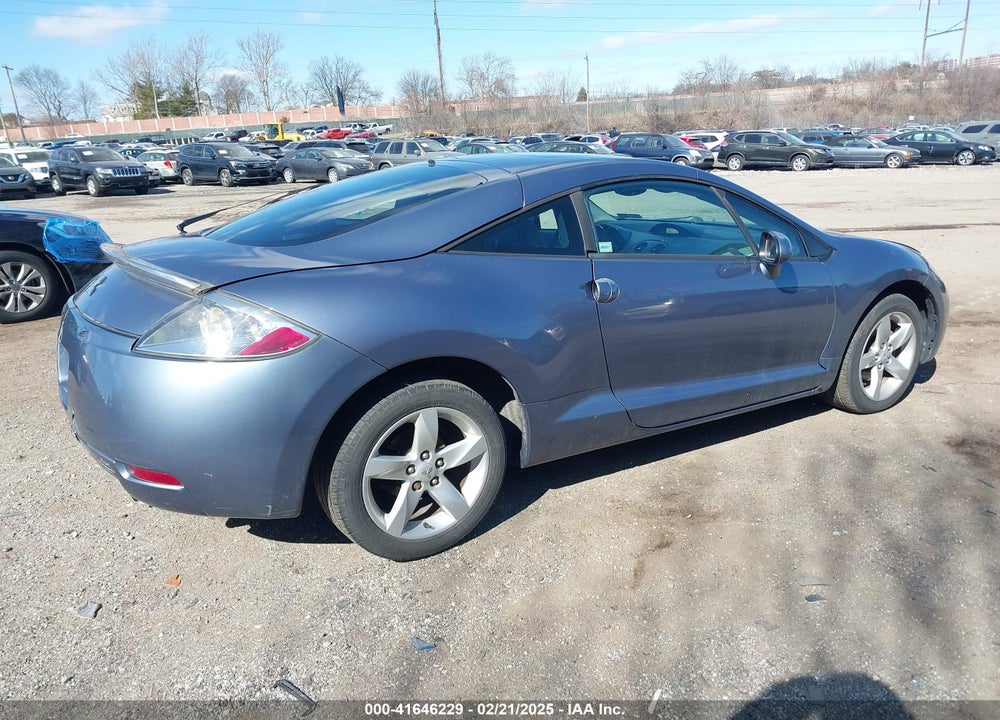 2007 MITSUBISHI ECLIPSE VIN: 4A3AK24F57E042568