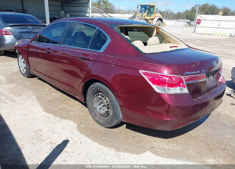 2012 HONDA ACCORD VIN: 1HGCP2F30CA075223