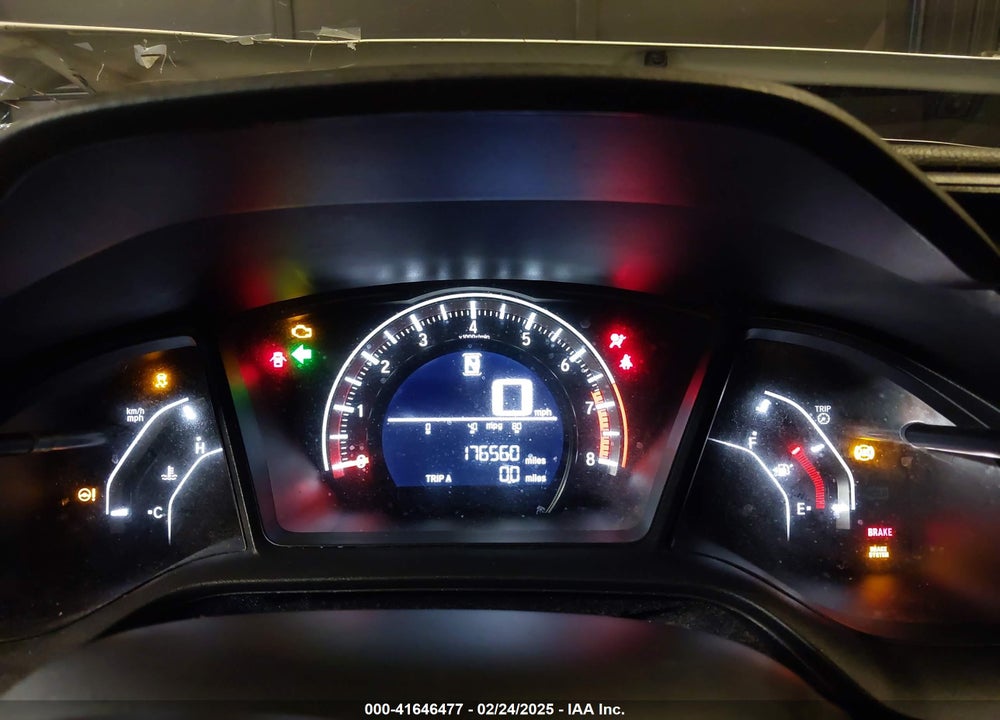 2017 HONDA CIVIC VIN: 2HGFC2F5XHH524829