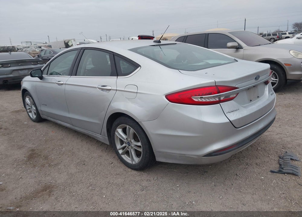 2018 FORD FUSION HYBRID VIN: 3FA6P0LU2JR128588
