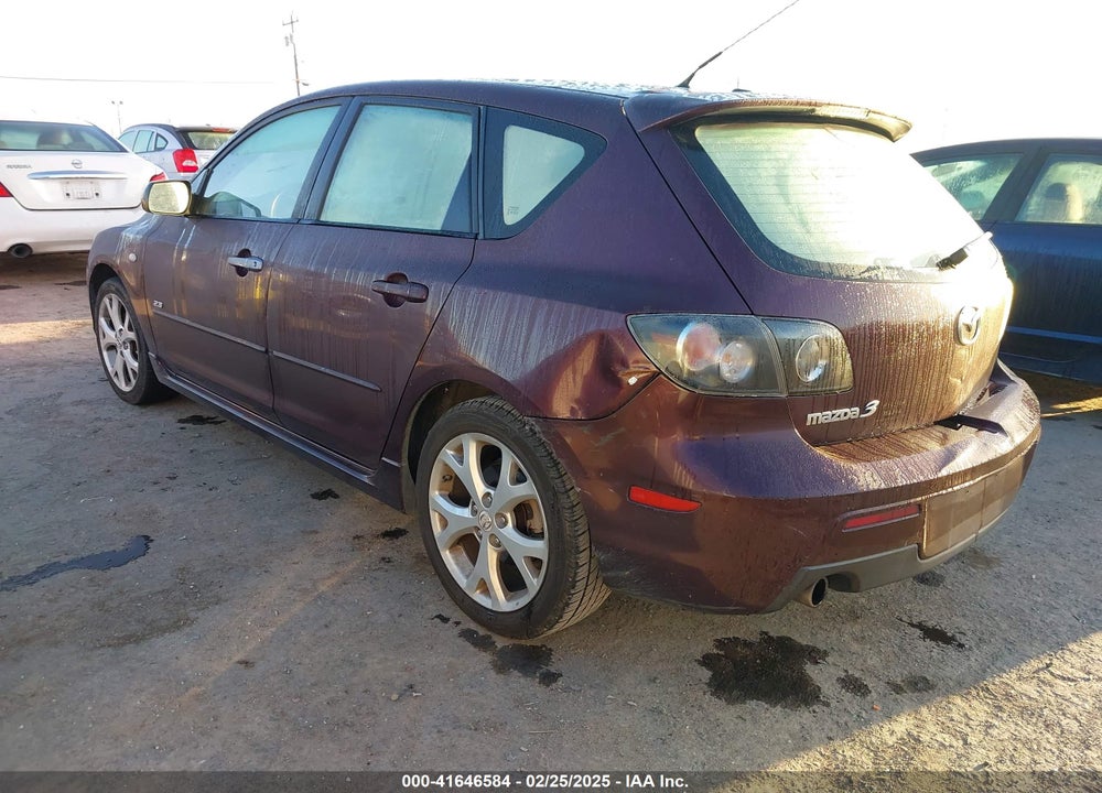 2007 MAZDA 3 S SPORT VIN: JM1BK143071709612