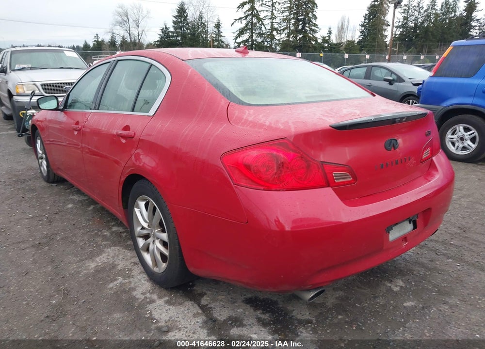 2009 INFINITI G37 JOURNEY VIN: JNKCV61E49M311205