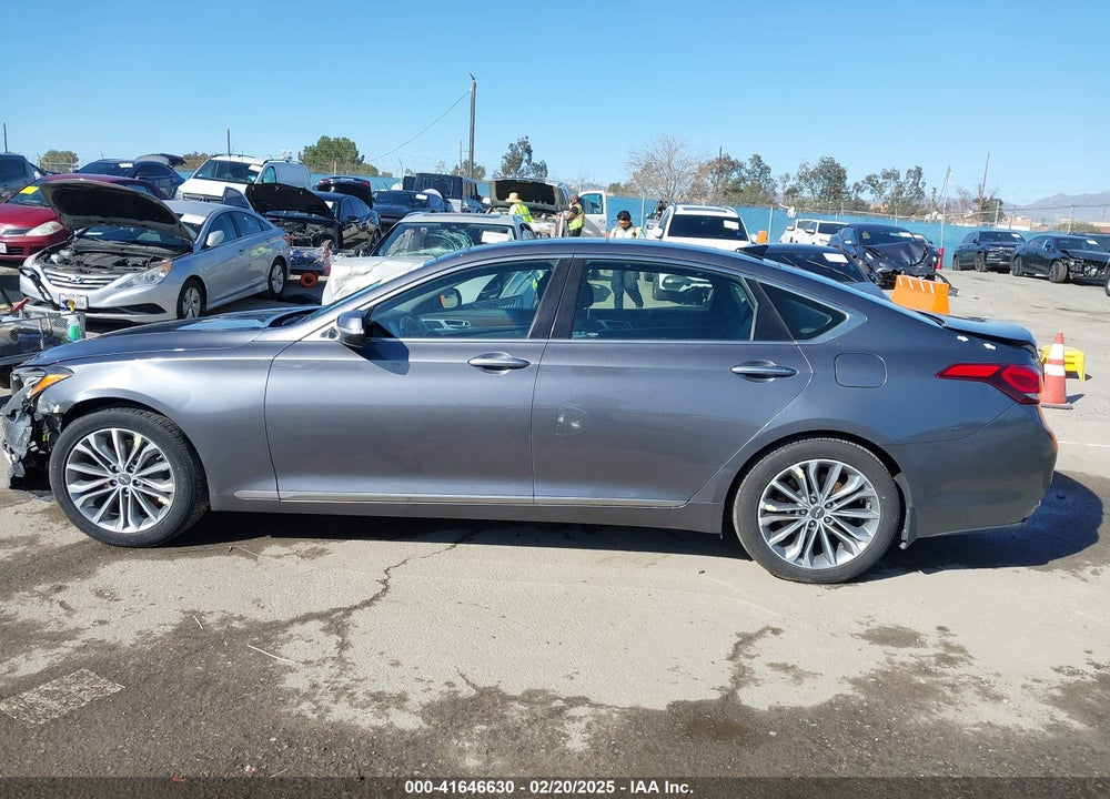 2017 GENESIS G80 VIN: KMHGN4JEXHU172344