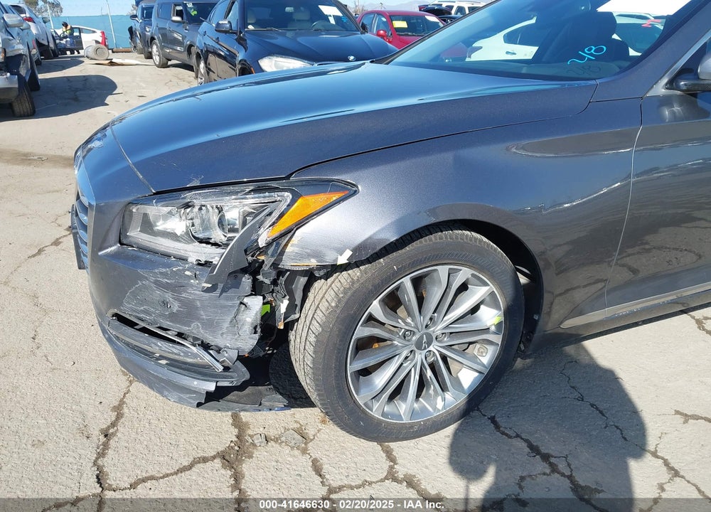 2017 GENESIS G80 VIN: KMHGN4JEXHU172344