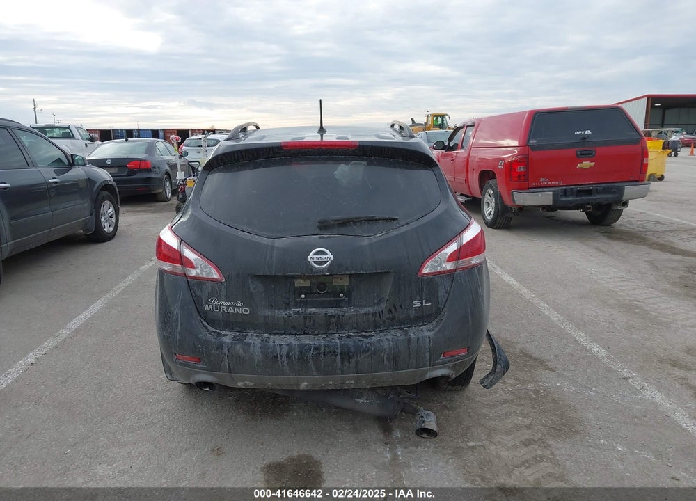 2014 NISSAN MURANO VIN: JN8AZ1MU1EW408786