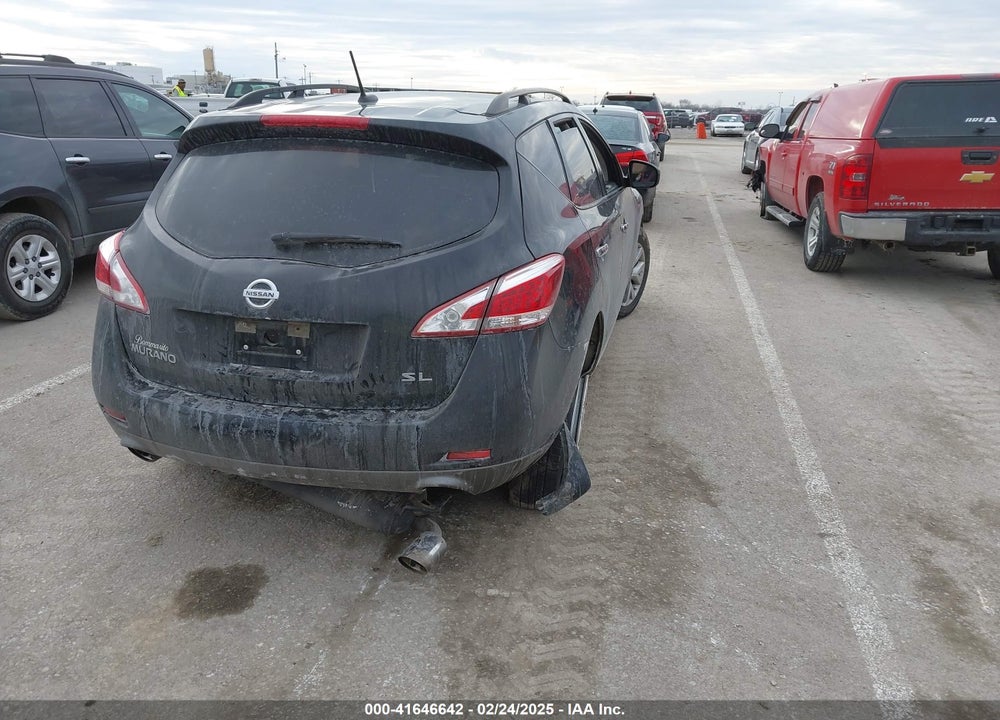 2014 NISSAN MURANO VIN: JN8AZ1MU1EW408786
