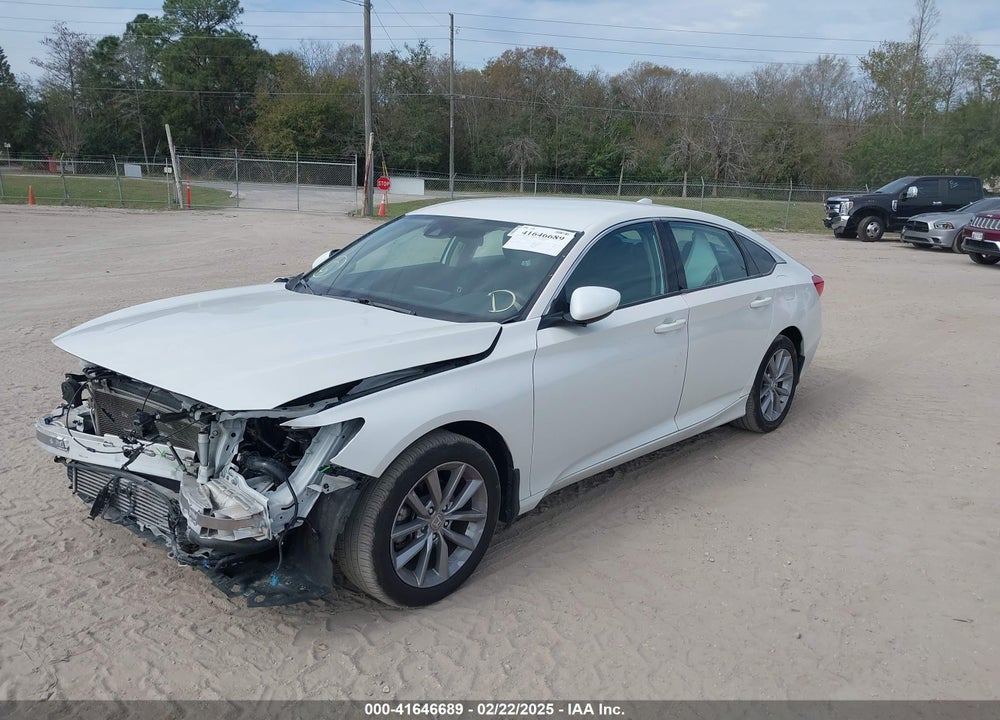 2022 HONDA ACCORD VIN: 1HGCV1F18NA071017