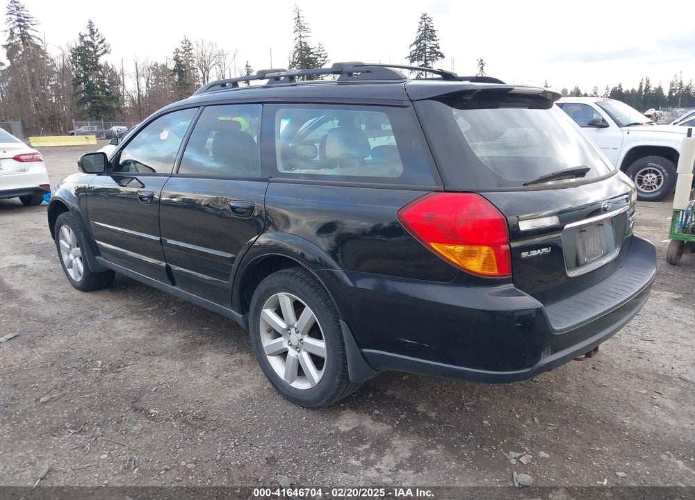 2006 SUBARU OUTBACK 3.0R L.L. BEAN EDITION VIN: 4S4BP86C064301837