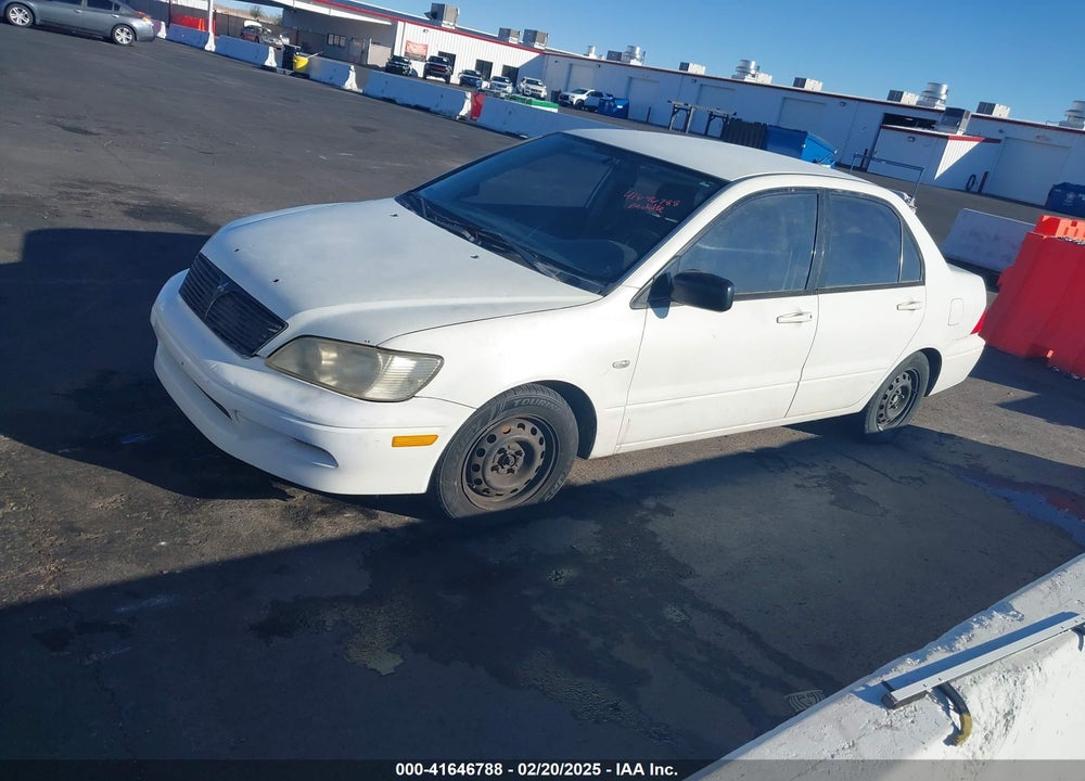 2003 MITSUBISHI LANCER ES VIN: JA3AJ26E43U098235
