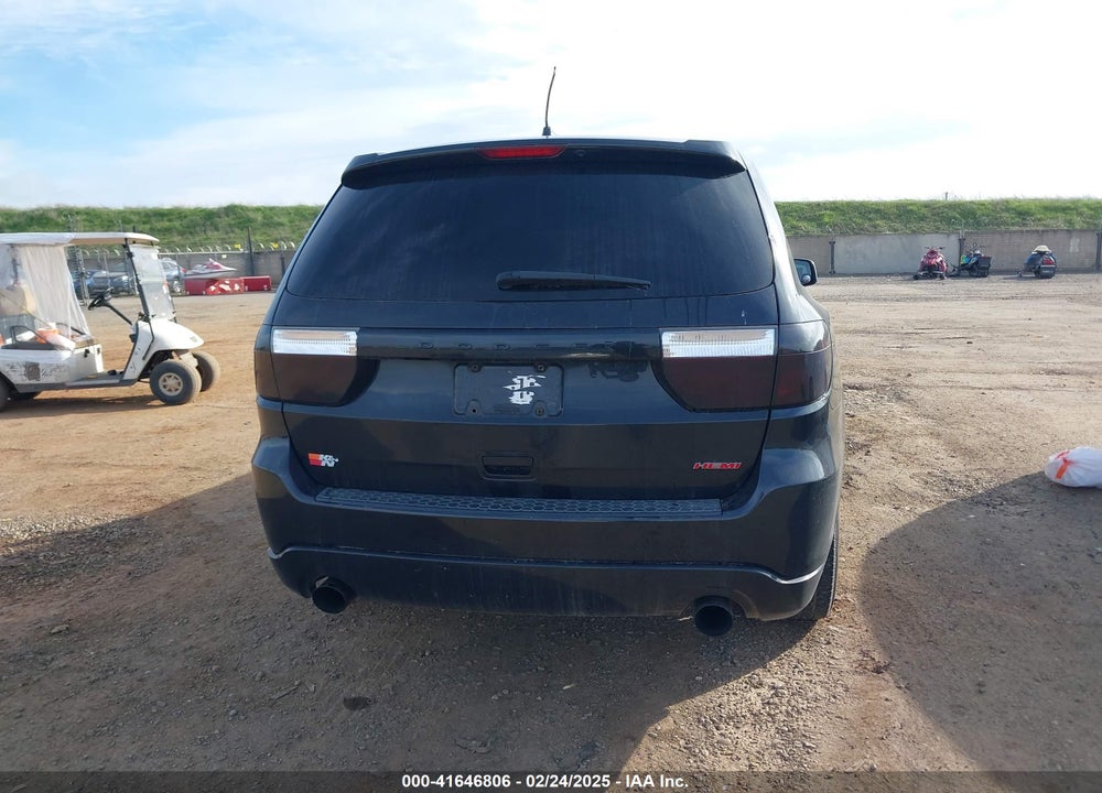 2012 DODGE DURANGO VIN: 1C4SDHCT8CC117524