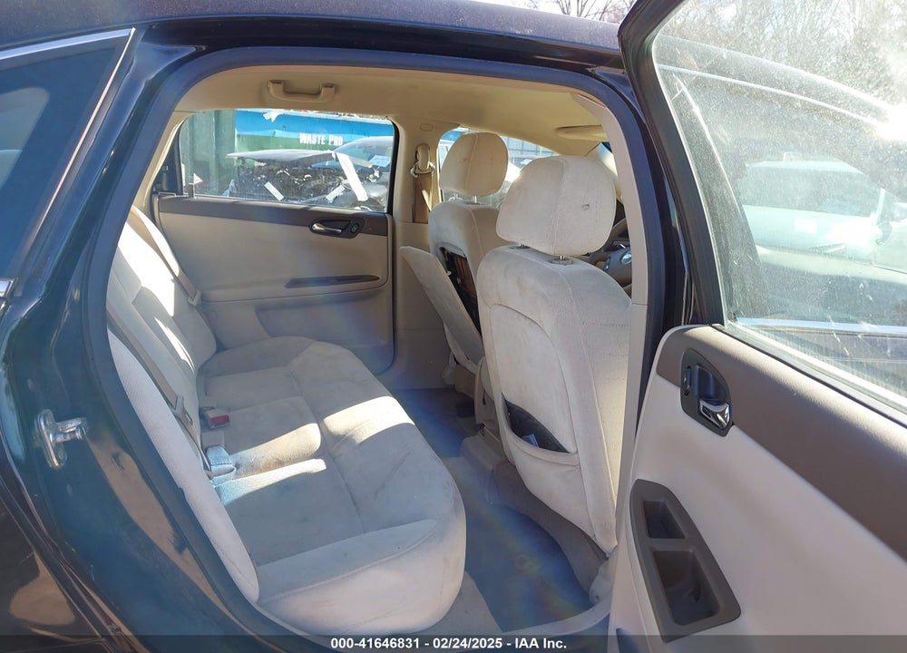 2007 CHEVROLET IMPALA LS VIN: 2G1WB58K279376196