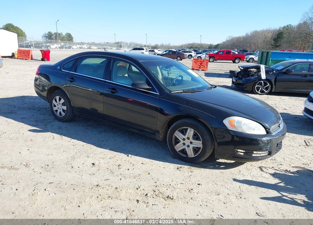 2007 CHEVROLET IMPALA LS VIN: 2G1WB58K279376196