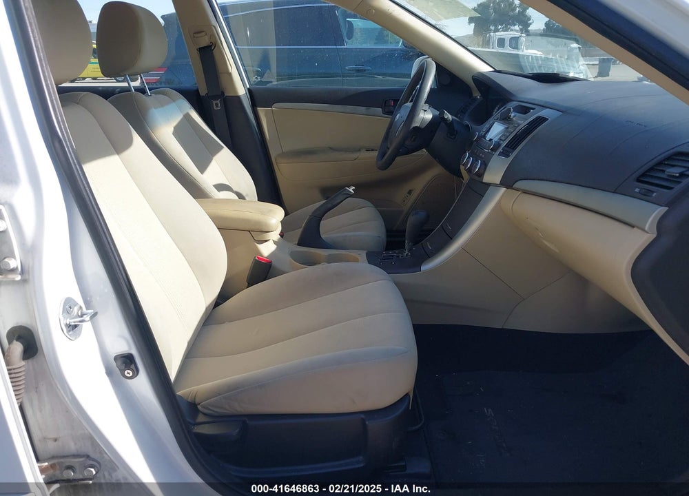2010 HYUNDAI SONATA GLS VIN: 5NPET4AC5AH641971