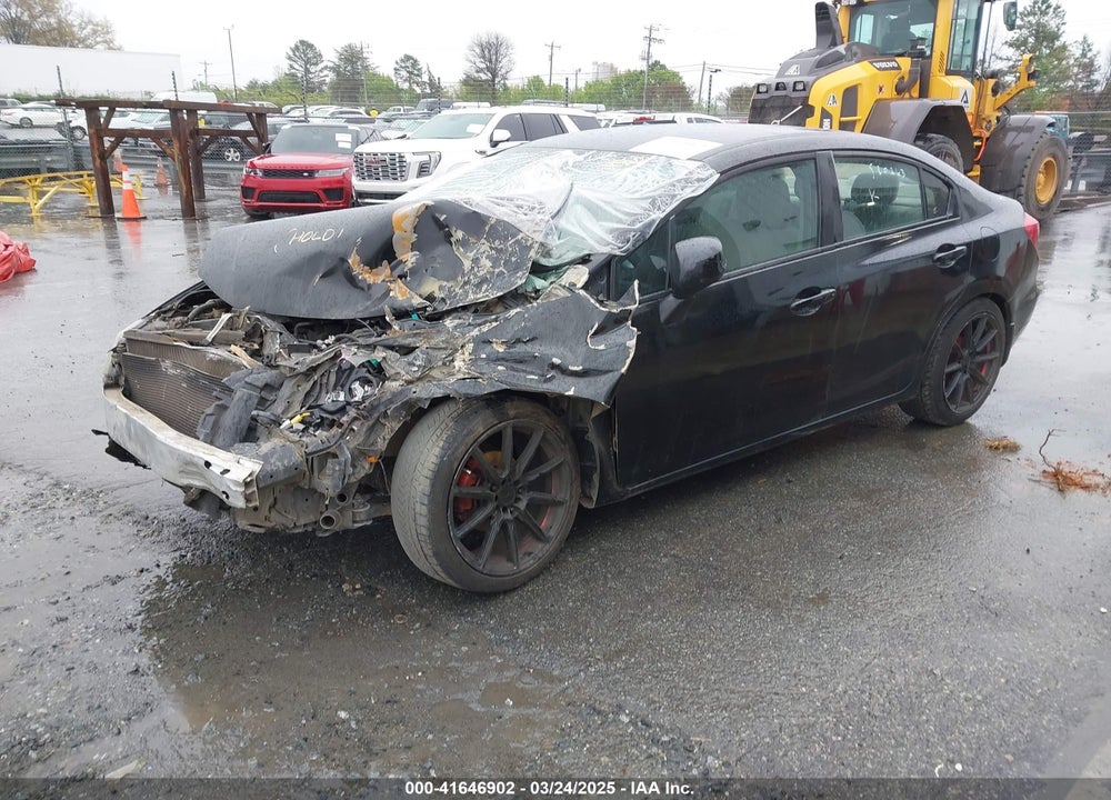 2012 HONDA CIVIC LX VIN: 2HGFB2F58CH580263