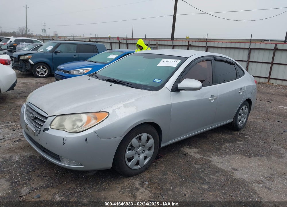 2009 HYUNDAI ELANTRA GLS VIN: KMHDU46D49U675603