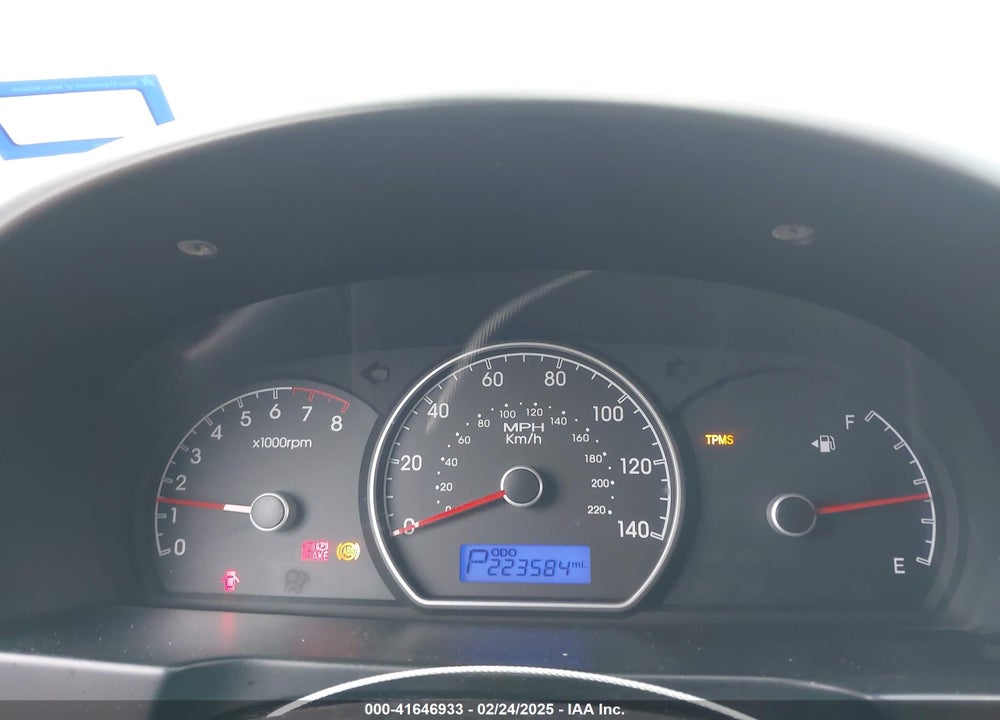 2009 HYUNDAI ELANTRA GLS VIN: KMHDU46D49U675603